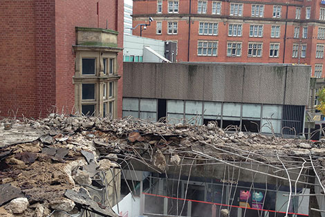 EMDD Intu Victoria Centre Demolition